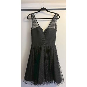 Milly gathered tulle dress